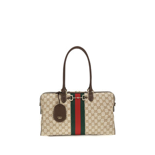 Gucci Beige Fabric Handbag