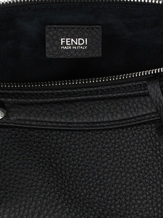 Fendi Black Calfskin Handbag